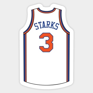 John Starks New York Jersey Qiangy Sticker